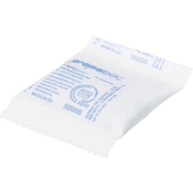 Sacchetti disidratanti, bianco, lungh. x largh. x alt. 140 x 95 x 15 mm, conf. da 210 pz., a partire da 10 conf.