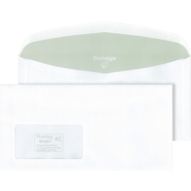 Buste Envirelope®, bianco, formato C6 / C5, con finestra, conf. da 1000 pz., a partire da 10 conf.