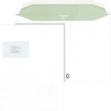 Buste Envirelope®, bianco, formato C4, con finestra, conf. da 500, a partire da 10 conf.