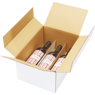 ratioform Scatola per bottiglie di vino, orizzontale