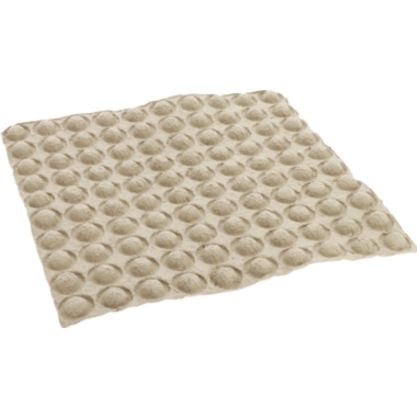 Foglio in fibra modellata