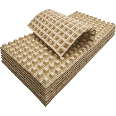 ratioform terra Foglio in fibra modellata