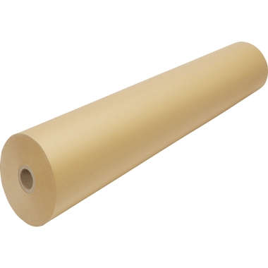 Carta kraft calandrata, larghezza 1250 mm, marrone, lunghezza 220 m, a partire da 10 pz. 1