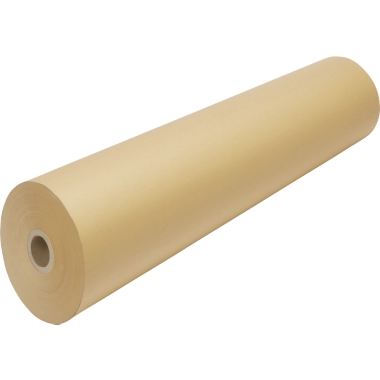 Carta kraft calandrata, larghezza 1000 mm, marrone, lunghezza 225 m, a partire da 10 pz. 1
