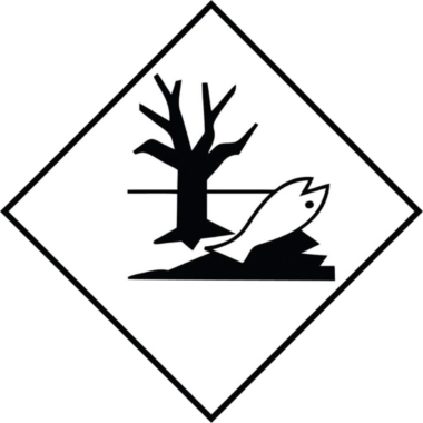 ratioform Adesivi per merci pericolose, sostanze pericolose per l'ambiente, senza testo, conf. da 500 pz., bianco, a partire da 20 conf. 2