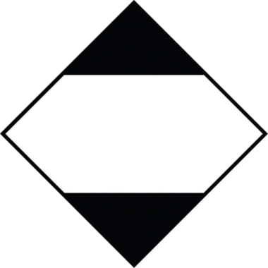 ratioform Adesivi per merci pericolose, Limited Quantities (quantità limitate), senza testo, conf. da 500 pz., bianco, a partire da 20 conf. 2