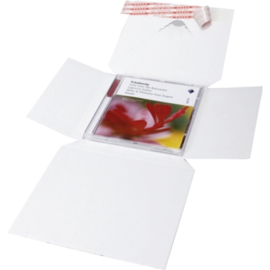 Scatola per oggetti multimediali, senza finestra, lungh. x largh. 150 x 135 mm, a partire da 500 pz.