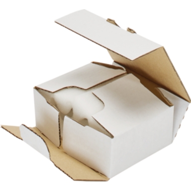 ratioform flow Scatola imbottita, con chiusura a innesto, dimensioni interne 175 x 108 x 42 mm, bianco, a partire da 100 pz. 2