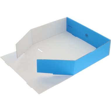 ratioform Scatola con coperchio a cappuccio, blu chiaro, dimensioni interne 301 x 213 x 80 mm, a partire da 120 pz. 5