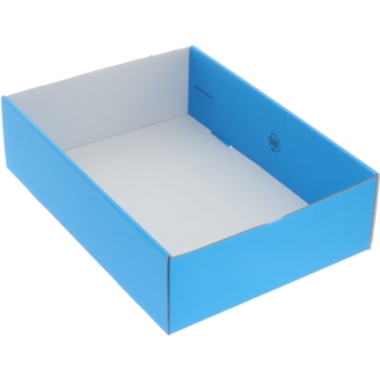 ratioform Scatola con coperchio a cappuccio, blu chiaro, dimensioni interne 301 x 213 x 80 mm, a partire da 120 pz. 4