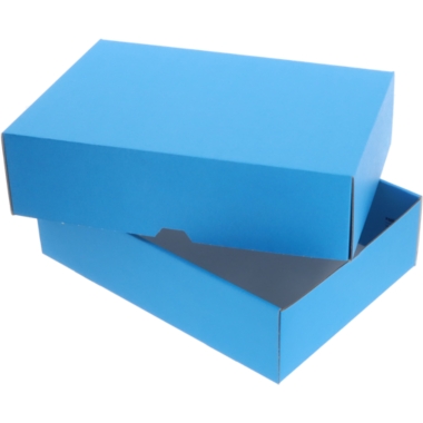 ratioform Scatola con coperchio a cappuccio, blu chiaro, dimensioni interne 301 x 213 x 80 mm, a partire da 120 pz. 2
