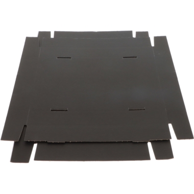 ratioform Scatola con coperchio a cappuccio, nero, dimensioni interne 301 x 213 x 80 mm, a partire da 120 pz. 5