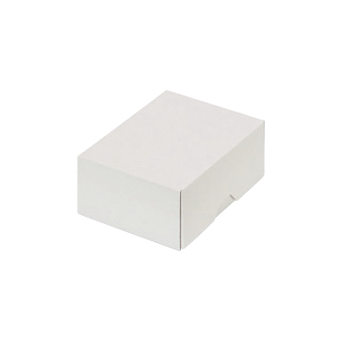 ratioform Scatola con coperchio a cappuccio, in due pezzi, dimensioni interne 125 x 85 x 48 mm, bianco, a partire da 500 pz.