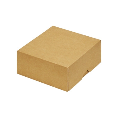 ratioform Scatola con coperchio a cappuccio, in due pezzi, dimensioni interne 145 x 127 x 54 mm, marrone, a partire da 500 pz.