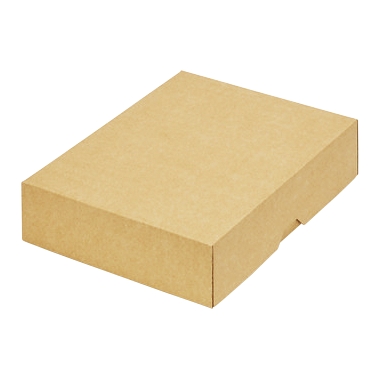 ratioform Scatola con coperchio a cappuccio, in due pezzi, dimensioni interne 214 x 151 x 45 mm, A5, marrone, a partire da 500 pz.