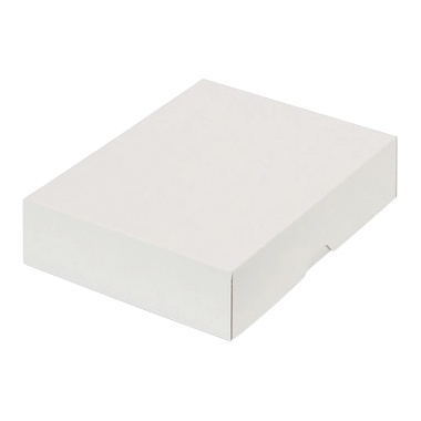 ratioform Scatola con coperchio a cappuccio, in due pezzi, dimensioni interne 214 x 151 x 45 mm, A5, bianco, a partire da 500 pz.