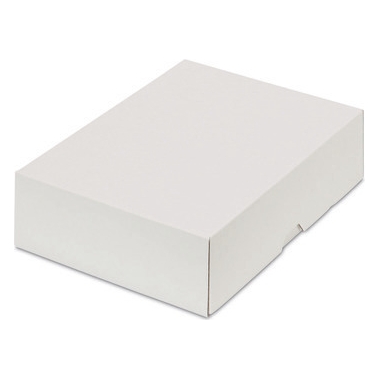 ratioform Scatola con coperchio a cappuccio, in due pezzi, dimensioni interne 227 x 155 x 55 mm, A5, bianco, a partire da 300 pz.