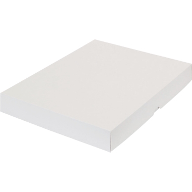 ratioform Scatola con coperchio a cappuccio, in due pezzi, dimensioni interne 435 x 315 x 50 mm, A3, bianco, a partire da 100 pz.