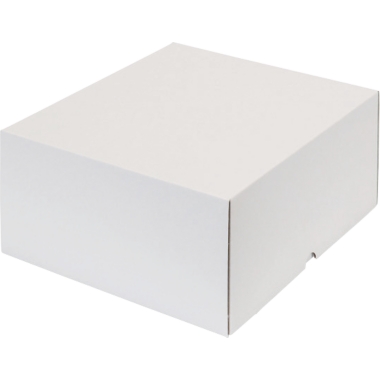 ratioform Scatola con coperchio a cappuccio, in due pezzi, dimensioni interne 325 x 274 x 143 mm, bianco, a partire da 100 pz.