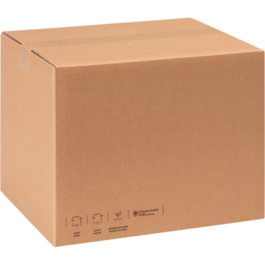ratioform Scatola pieghevole in cartone ondulato, CO₂ neutra, lungh. x largh. x alt. 330 x 270 x 250 mm, a onda doppia, a partire da 200 pz. 1
