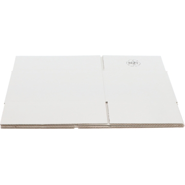 ratioform Scatola pieghevole in cartone ondulato esterno/interno bianco 3