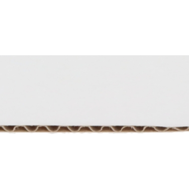 ratioform Scatola pieghevole in cartone ondulato esterno/interno bianco 4