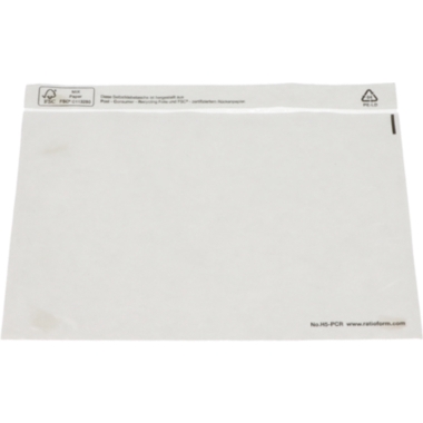 ratioform Buste portadocumenti riciclate, senza stampa, conf. da 250 pz., lungh. x largh. 240 x 185 mm, a partire da 10 conf.