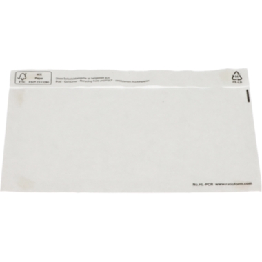 ratioform Buste portadocumenti riciclate, senza stampa, conf. da 250 pz., lungh. x largh. 240 x 140 mm, a partire da 10 conf.
