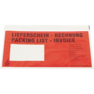 ratioform Buste portadocumenti Premium, stampa Bolla di consegna, conf. da 500 pz., lungh. x largh. 240 x 140 mm, a partire da 10 conf.