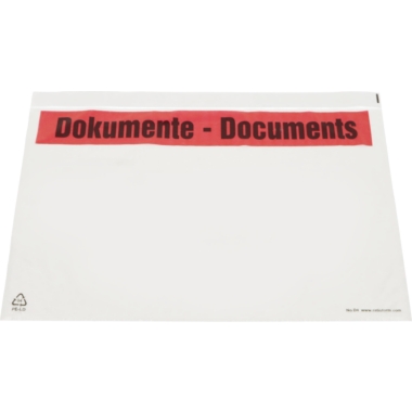ratioform Buste portadocumenti Premium light, stampa Documents, conf. da 250 pz., C4