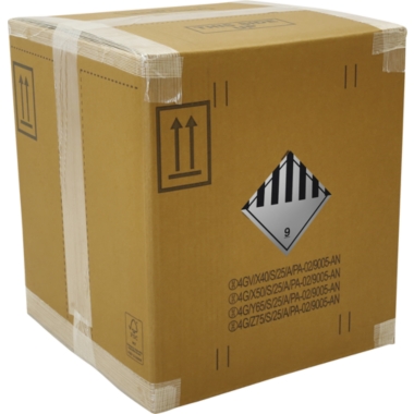 ratioform Adesivi per merci pericolose, sostanze pericolose diverse (pericolo di classe 9), senza testo, conf. da 500 pz., bianco, a partire da 2 conf. 5