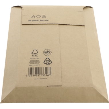ratioform flow Busta per spedizione e-commerce, regolabile in altezza, dimensioni interne 320 x 236 x 0 – 70 mm, conf. da 30 pz., a partire da 50 conf. 2