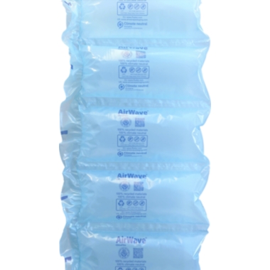 Pellicola per cuscini ad aria AirWave®, 100% pellicola riciclata, lunghezza lineare 550 m, conf. da 2 pz.
