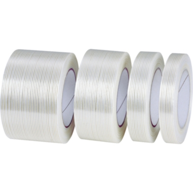 ratioform Nastro rinforzato, rinforzato con fibra di vetro, conf. da 6 rotoli, trasparente, larghezza nastro 25 mm, a partire da 18 conf. 1