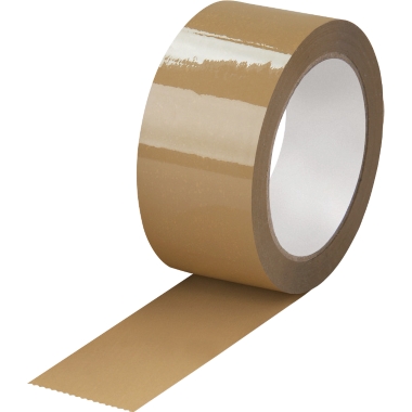 ratioform Nastro da imballaggio in PP High-Tack, caucciù naturale, conf. da 6 rotoli, marrone, larghezza nastro 50 mm, a partire da 18 conf. 1