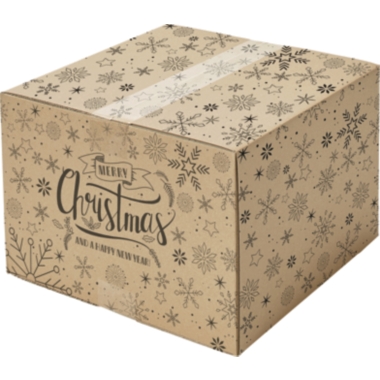 ratioform Scatola per spedizione Merry Christmas