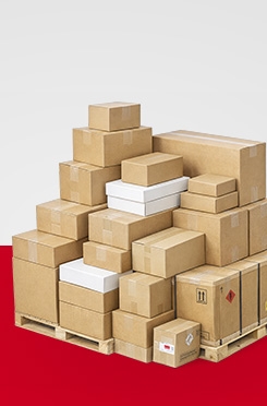 Über 2.000 Kartons – sofort lieferbar, in allen Größen, Formen und Stärken.