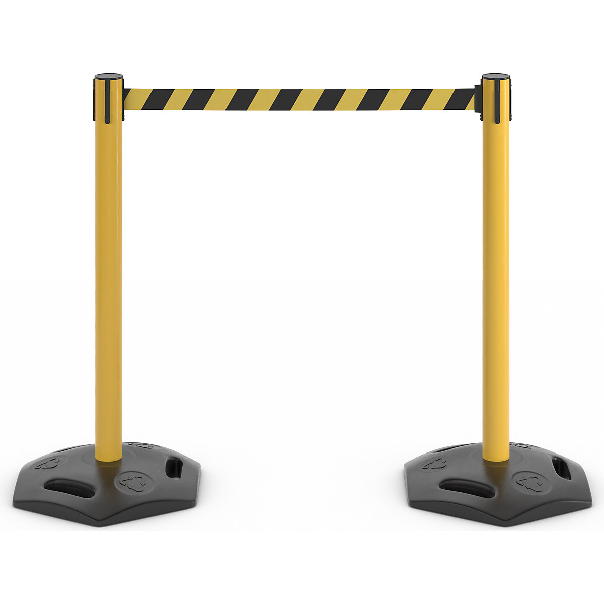 Afzetpalen met uittrekbaar lint, VE = 2 stuks (Productafbeelding 3)-2