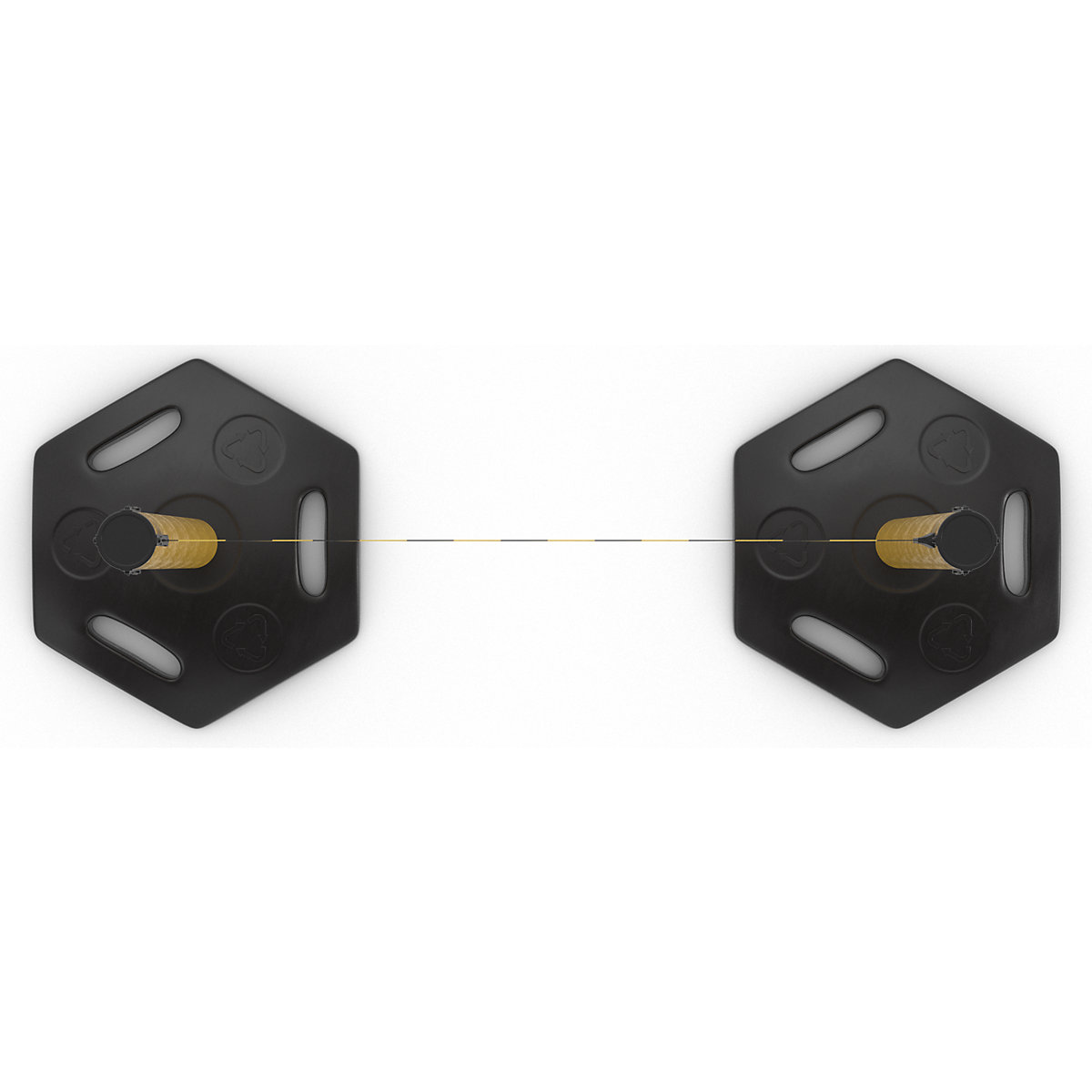 Afzetpalen met uittrekbaar lint, VE = 2 stuks (Productafbeelding 5)-4