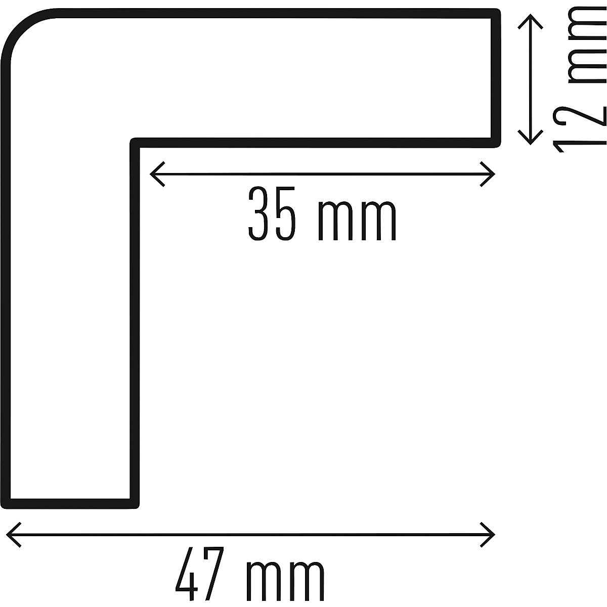 Hoekbeschermingsprofiel – DURABLE (Productafbeelding 8)-7