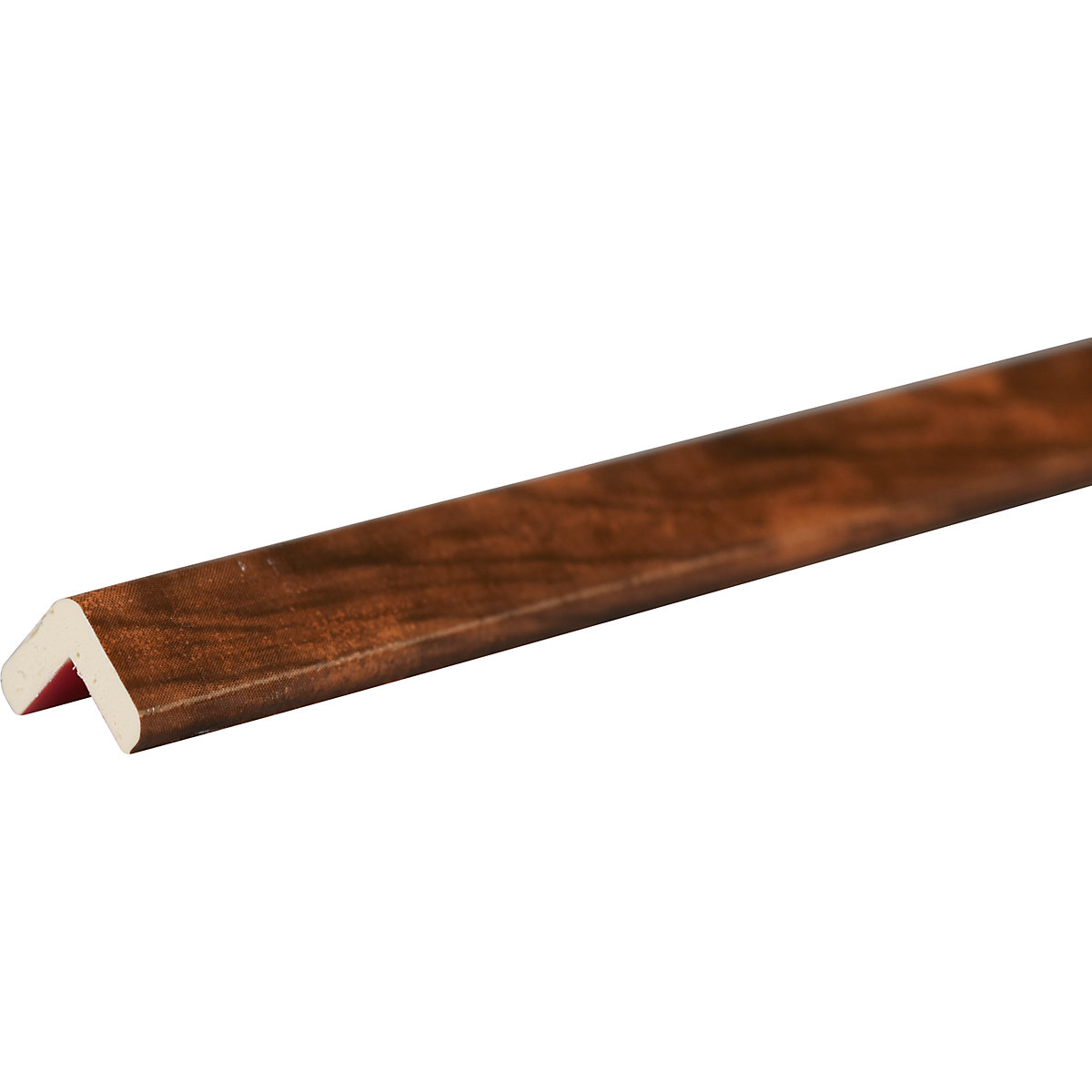 Knuffi®-hoekbescherming – SHG, type E, stuk van 1 m, gecoat hout cherry-27