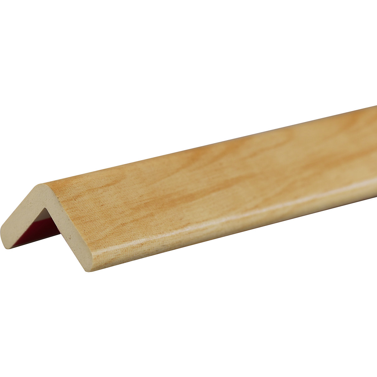 Knuffi®-hoekbescherming – SHG, type H, stuk van 1 m, gecoat hout naturel-25