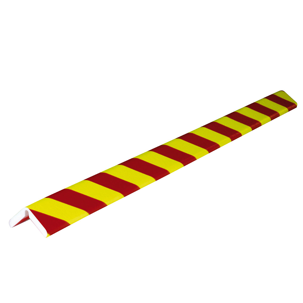 Knuffi®-hoekbescherming – SHG, type H+ FLEX, stuk van 1 m, rood/fluorescerend-11