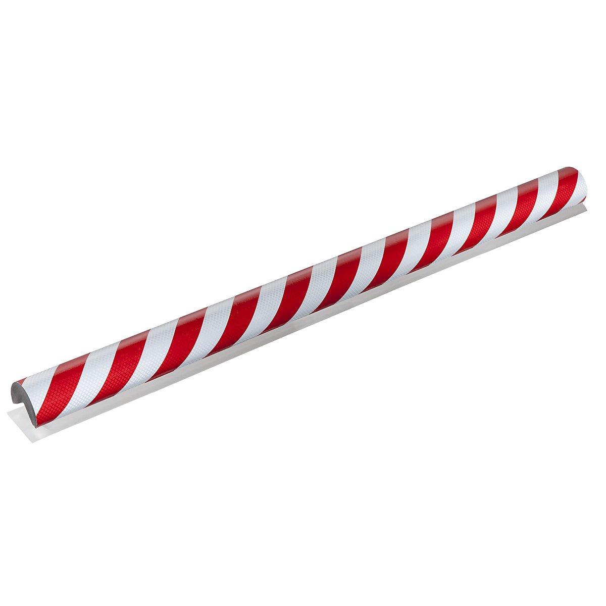 Knuffi®-hoekbescherming – SHG, type A+, stuk van 1 m, rood/wit reflecterend-14