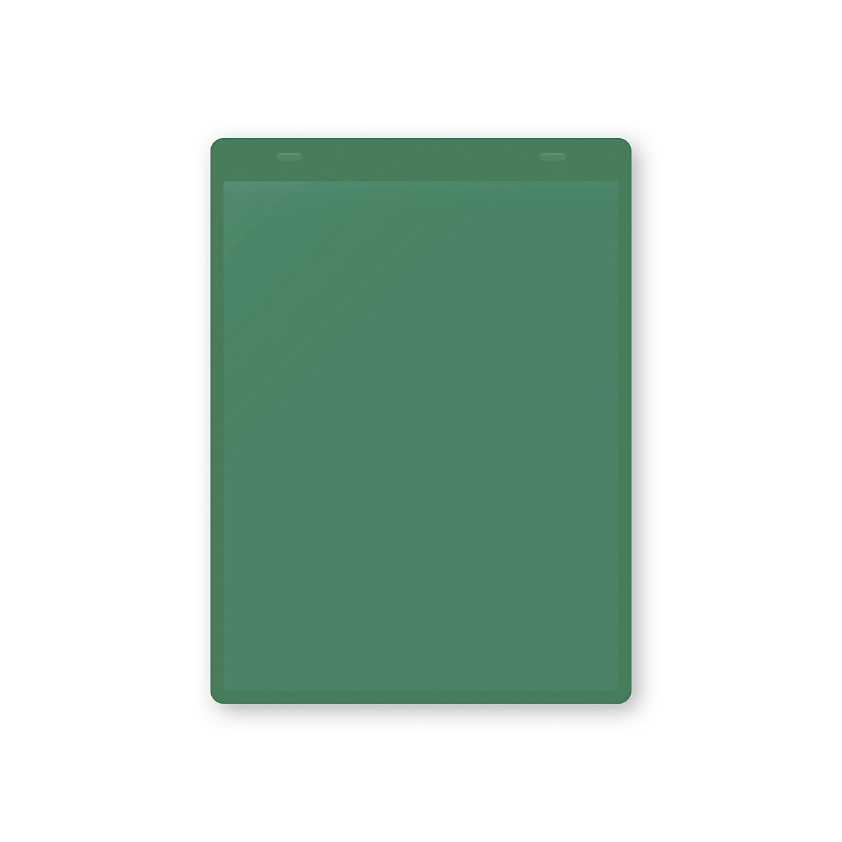 Documenthoezen met ophanglussen, A5 staand, VE = 50 stuks, groen-4