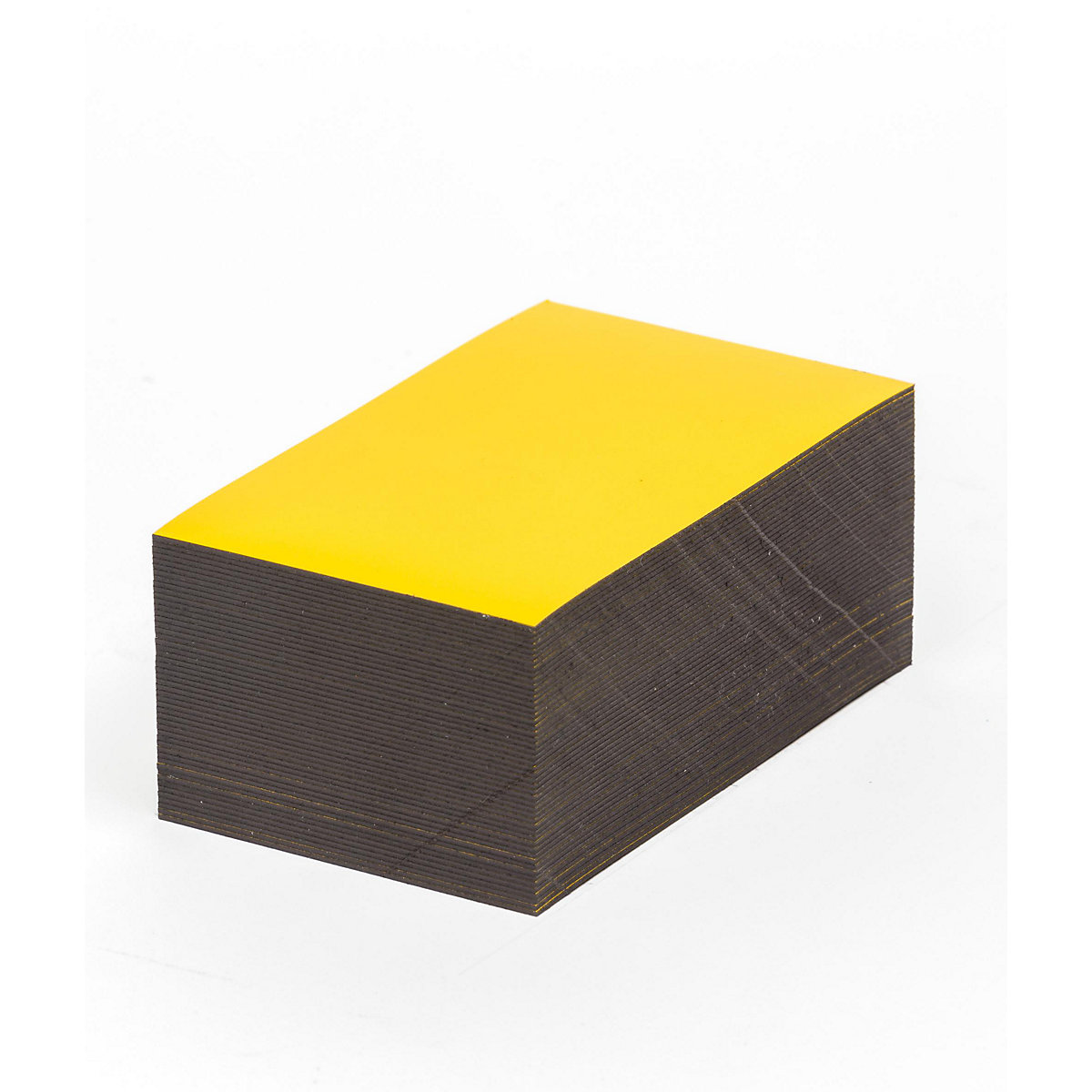 Magnetisch label, geel, h x b = 60 x 100 mm, VE = 100 stuks-21
