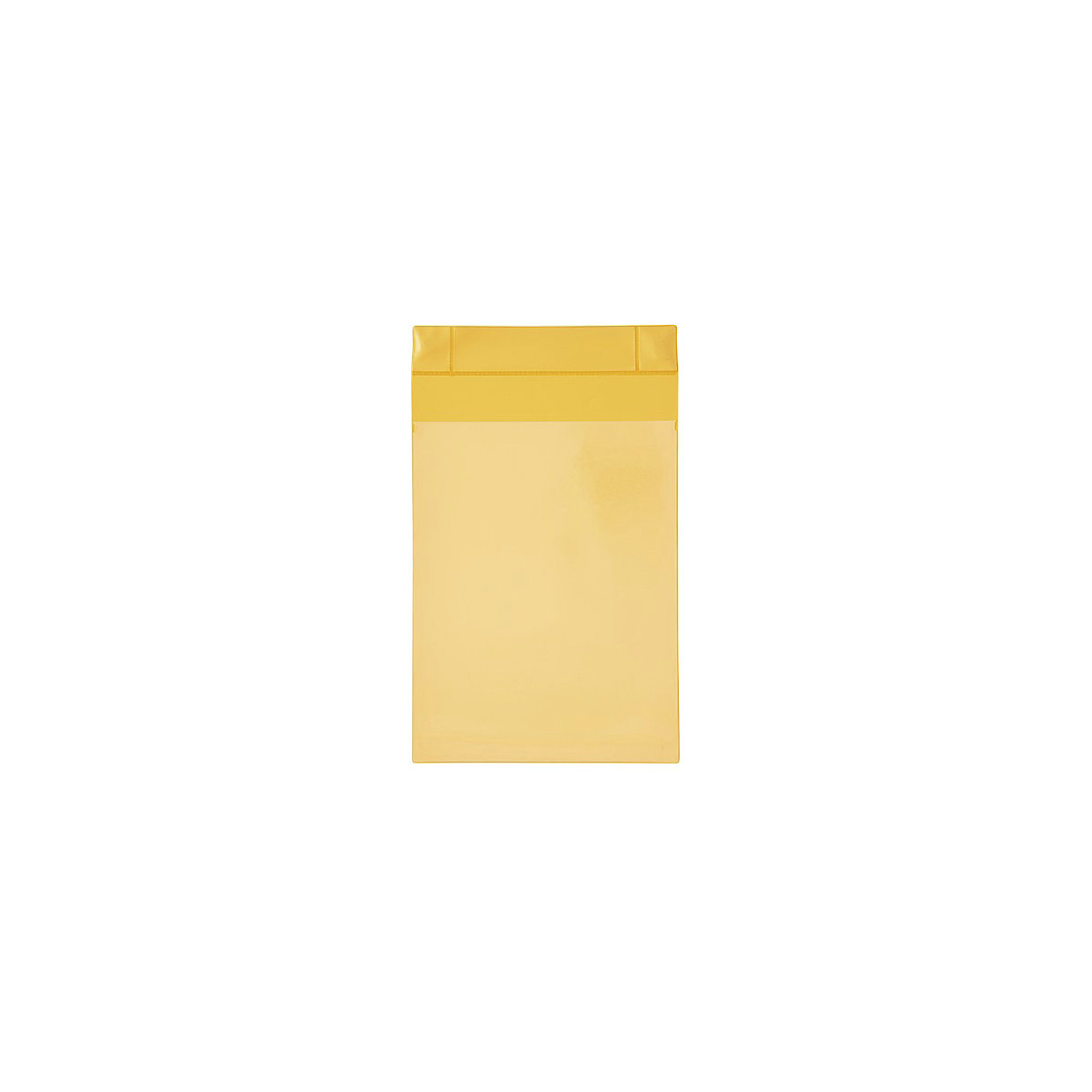 Magnetische tassen neodymium, staand formaat, VE = 25 stuks, geel, A4, vanaf 1 VE-5