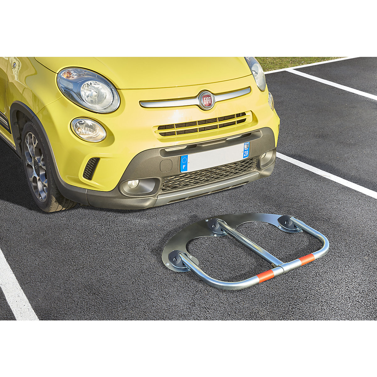 Parkeerplaatsafzetting, voor spijkerbevestiging – Mottez (Productafbeelding 8)-7