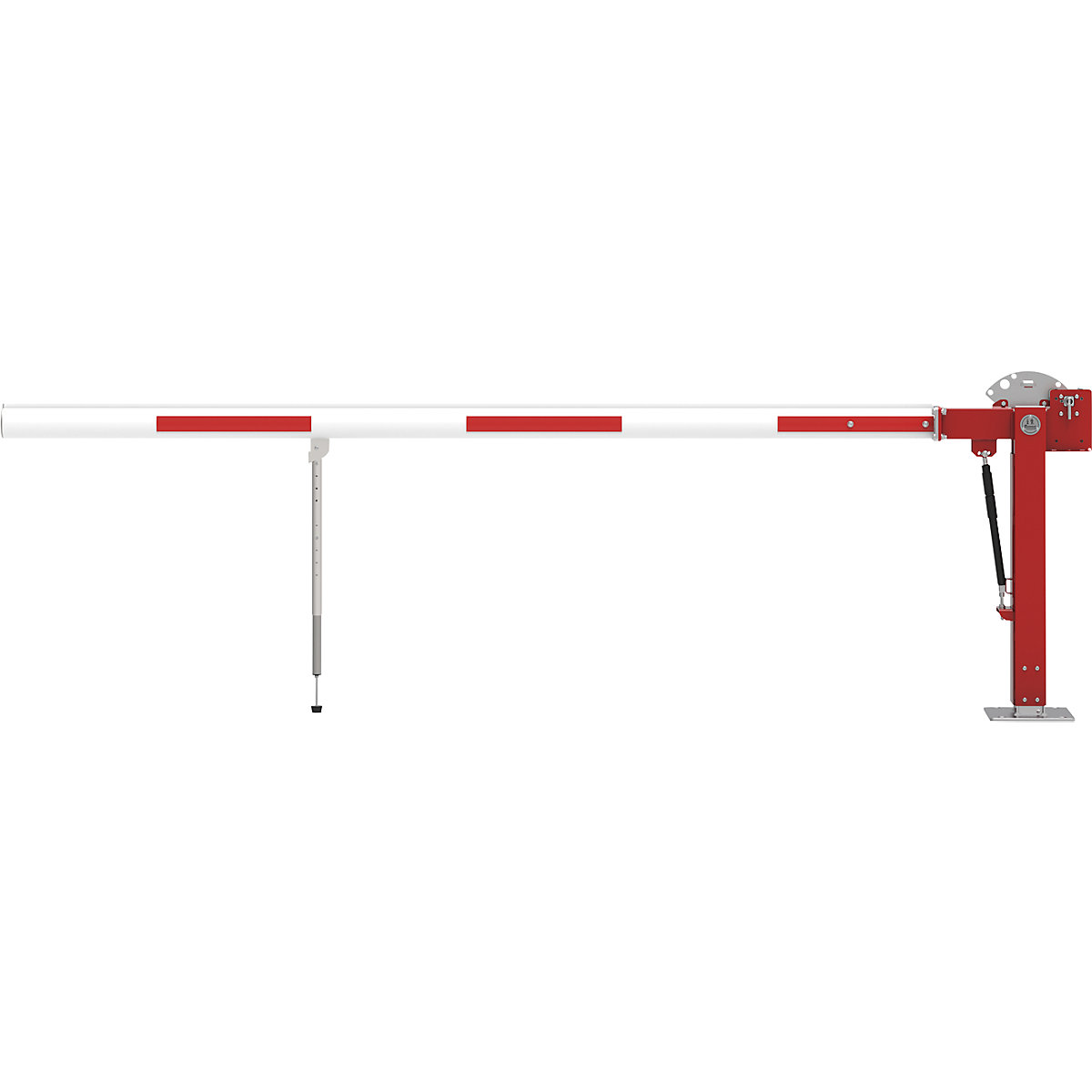 Wegafsluiting, Slagboom &ndash; Mannus