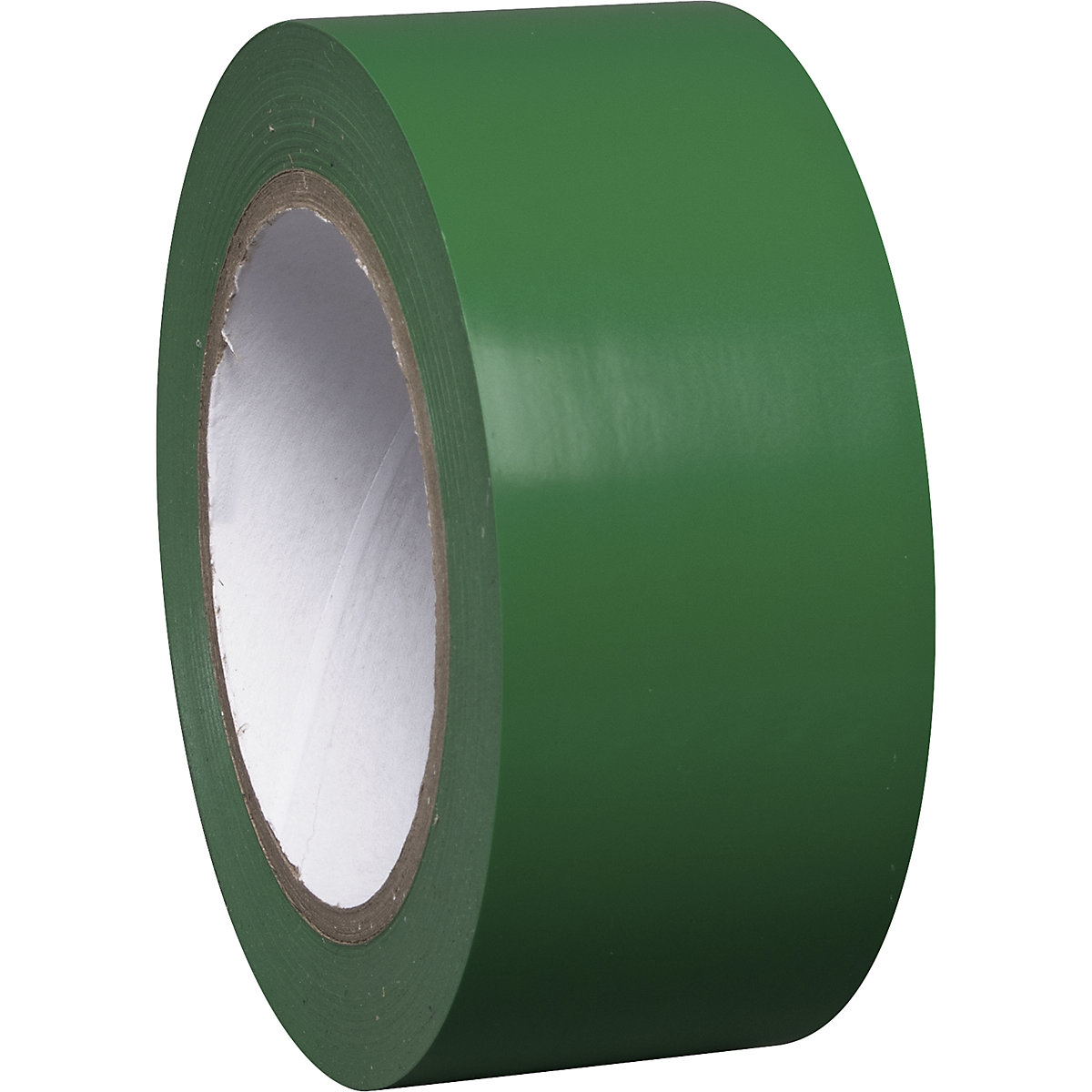 Bodemmarkeerband van vinyl, eenkleurig, breedte 50 mm, groen, VE = 8 rollen-7